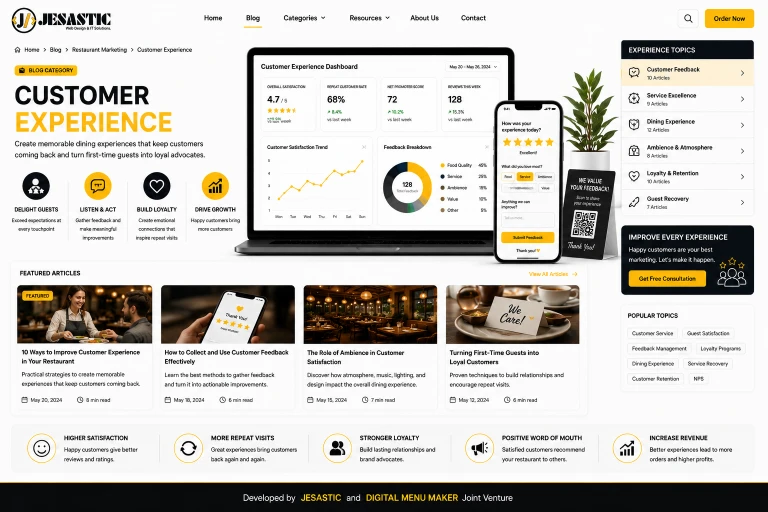 Engineering a Frictionless Restaurant Customer Experience