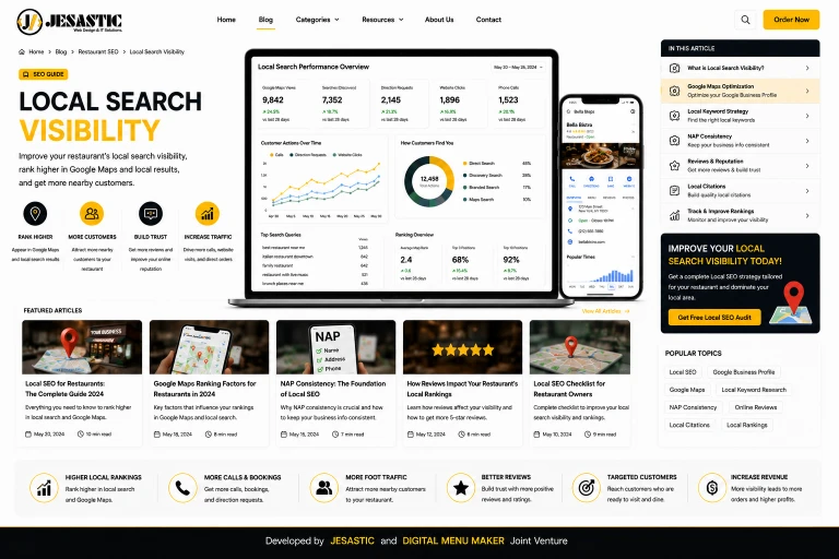 Dominating Local Search Visibility: Advanced SEO Tactics for Restaurants