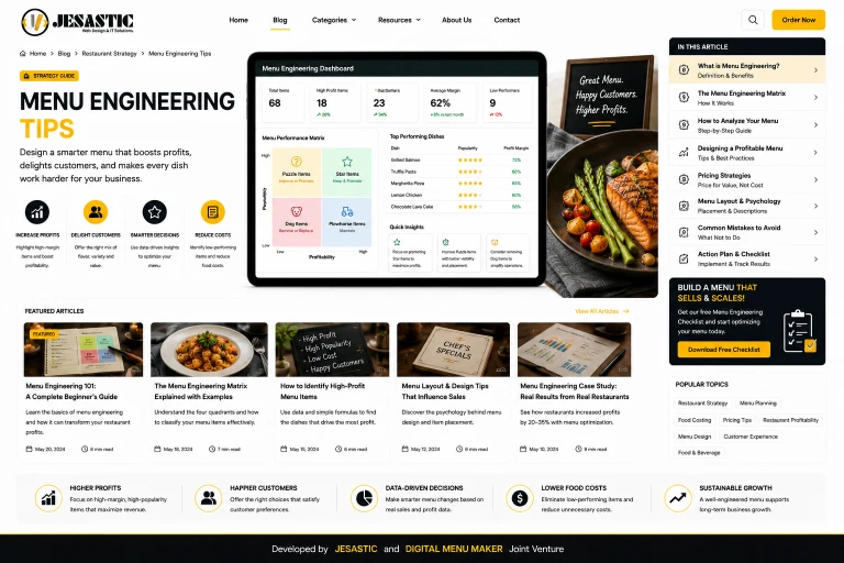 Digital Menu Board Engineering: 5 Design Tactics to Maximize Profit