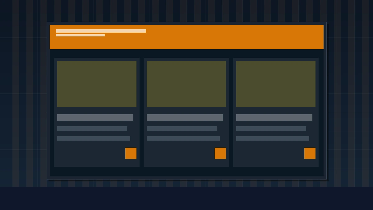 16:9 landscape digital menu board concept