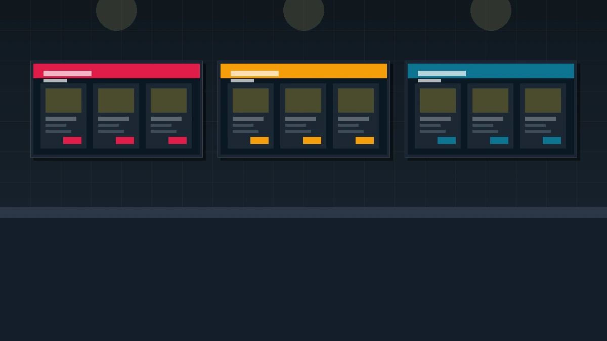 restaurant digital menu board concept
